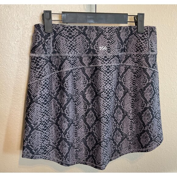 DSG Womens Gray Snakeskin Skort Size M Skirt Dicks Sporting Goods Workout H3 - Picture 7 of 13